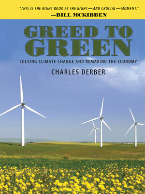 cover image of Greed to Green